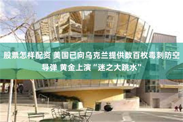 股票怎样配资 美国已向乌克兰提供数百枚毒刺防空导弹 黄金上演“迷之大跳水”