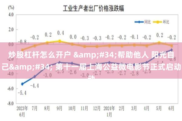 炒股杠杆怎么开户 &#34;帮助他人 阳光自己&#34; 第十一届上海公益微电影节正式启动